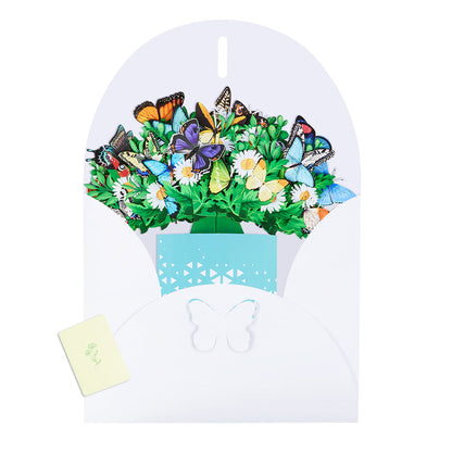 Butterfly Pop-Up Flower Bouquet