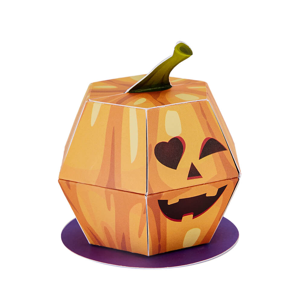 Halloween Pumpkin Pop-Up Card