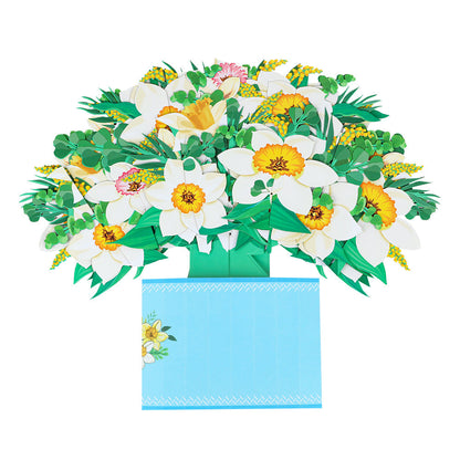 Daffodil Pop-up Flower Bouquet