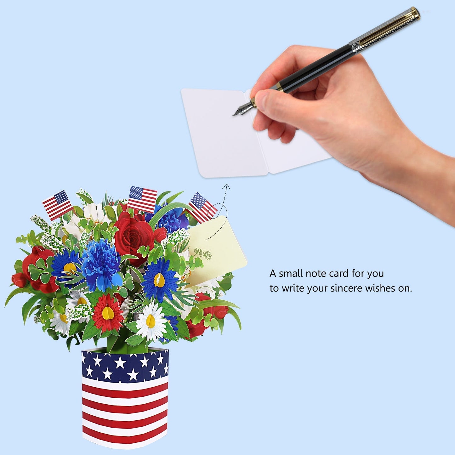 Patriotic Flower Bouquet