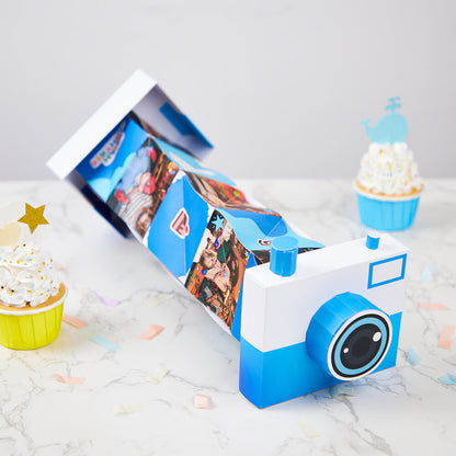 Custom Paper Photo Album Magic Spiral Cube Camera Box