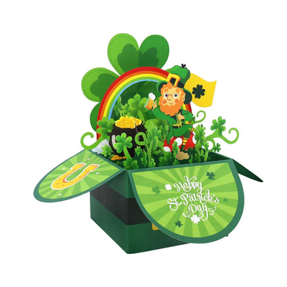 St. Patrick's Day Pop-Up Box Card