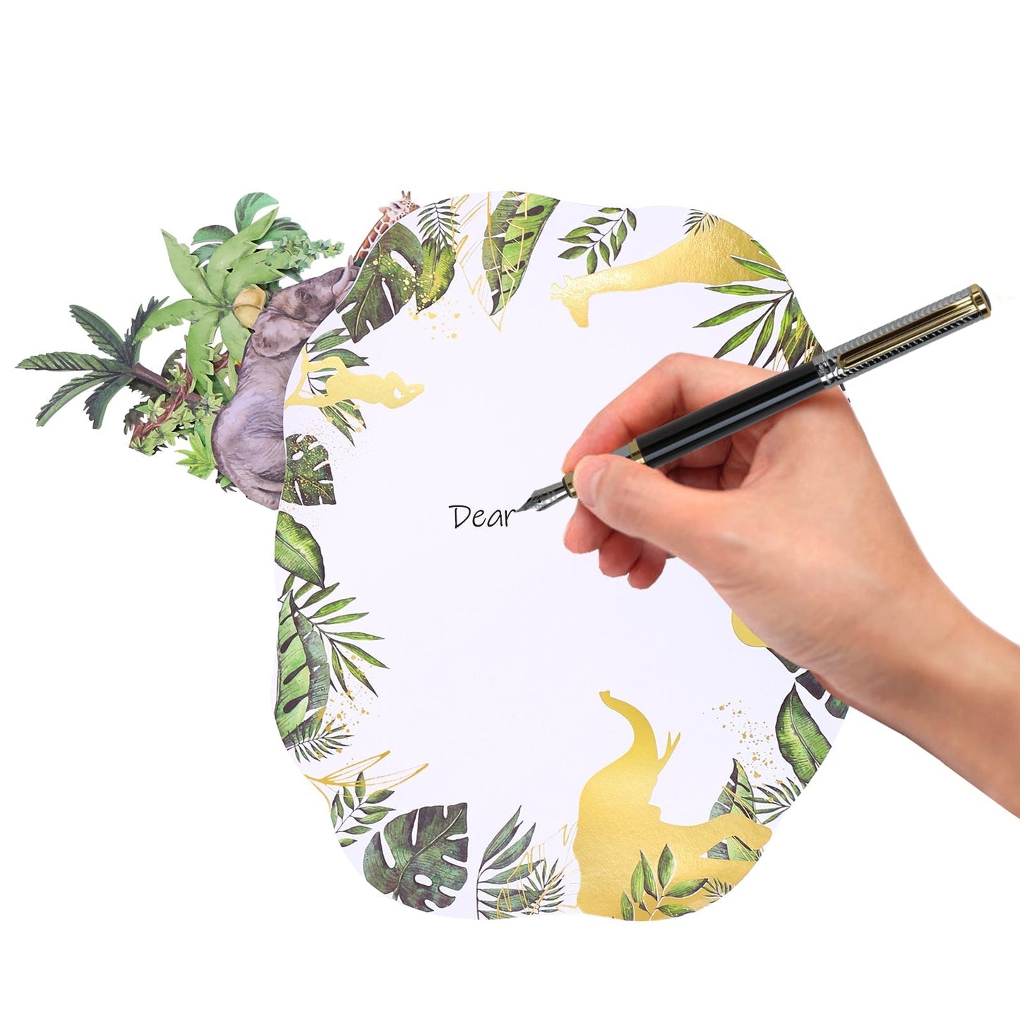 Jungle Animals Pop-Up Card