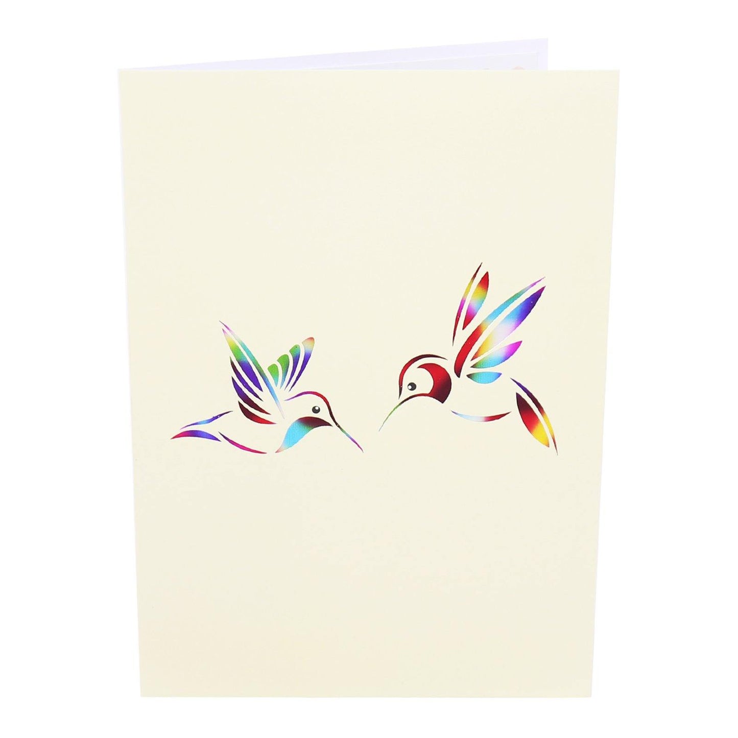 Sweet Hummingbirds Pop-Up Card