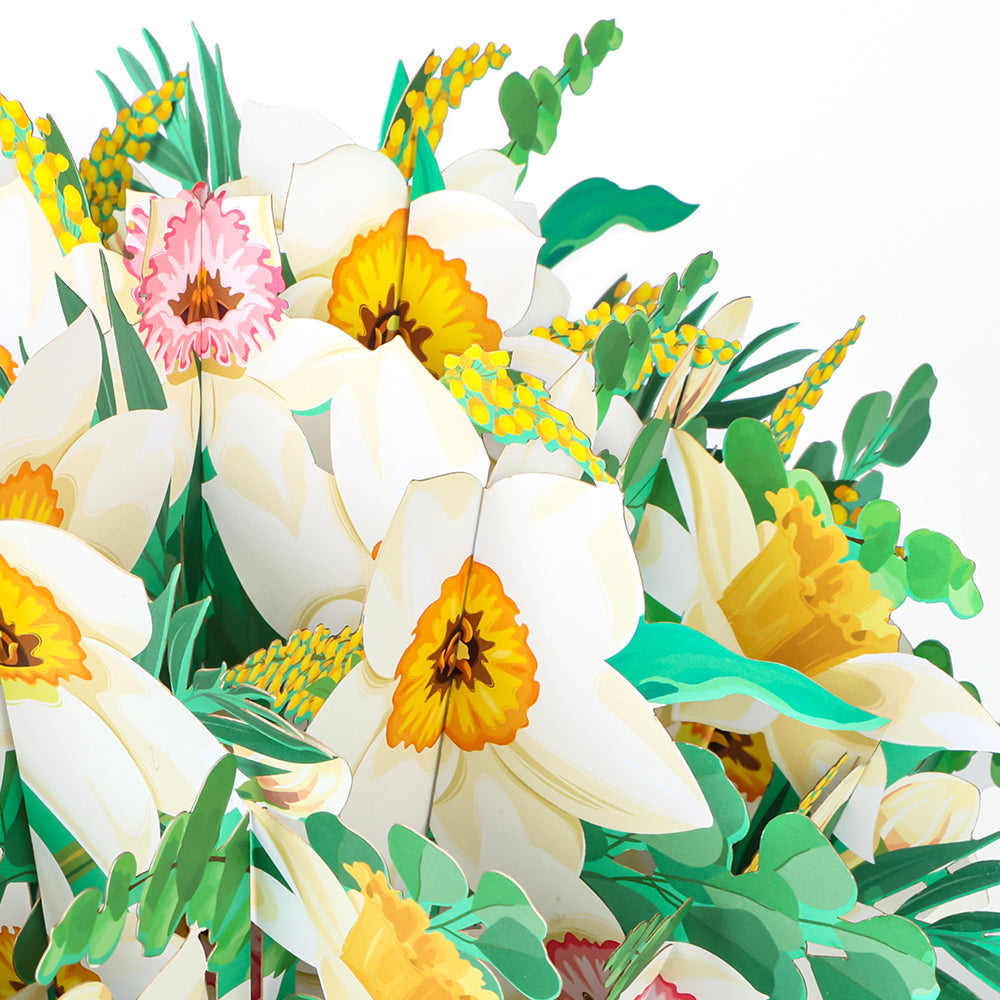 Daffodil Pop-up Flower Bouquet