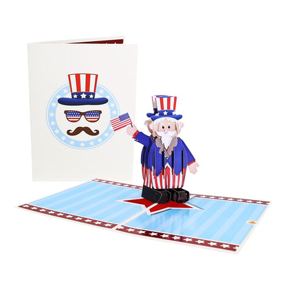 Uncle Sam Pop Up Card