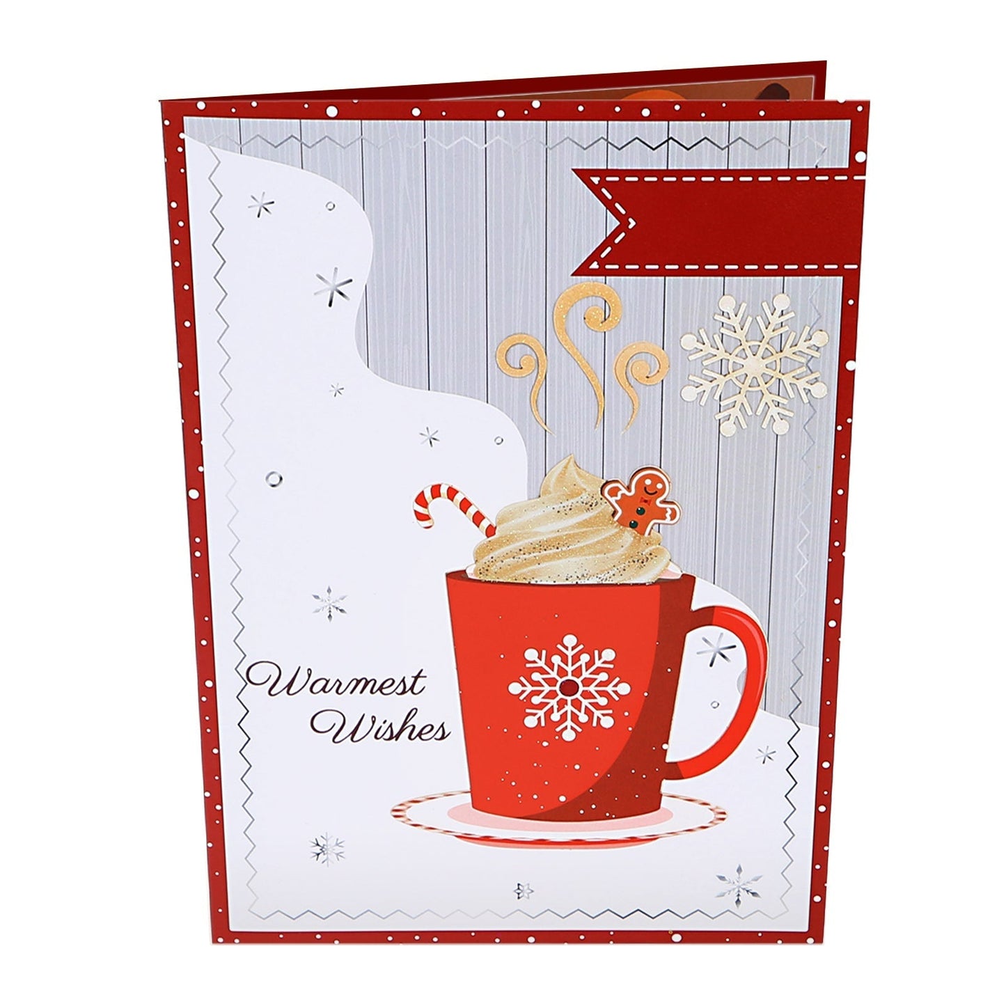 Hot Cocoa & Gingerbread Pop-Up Card