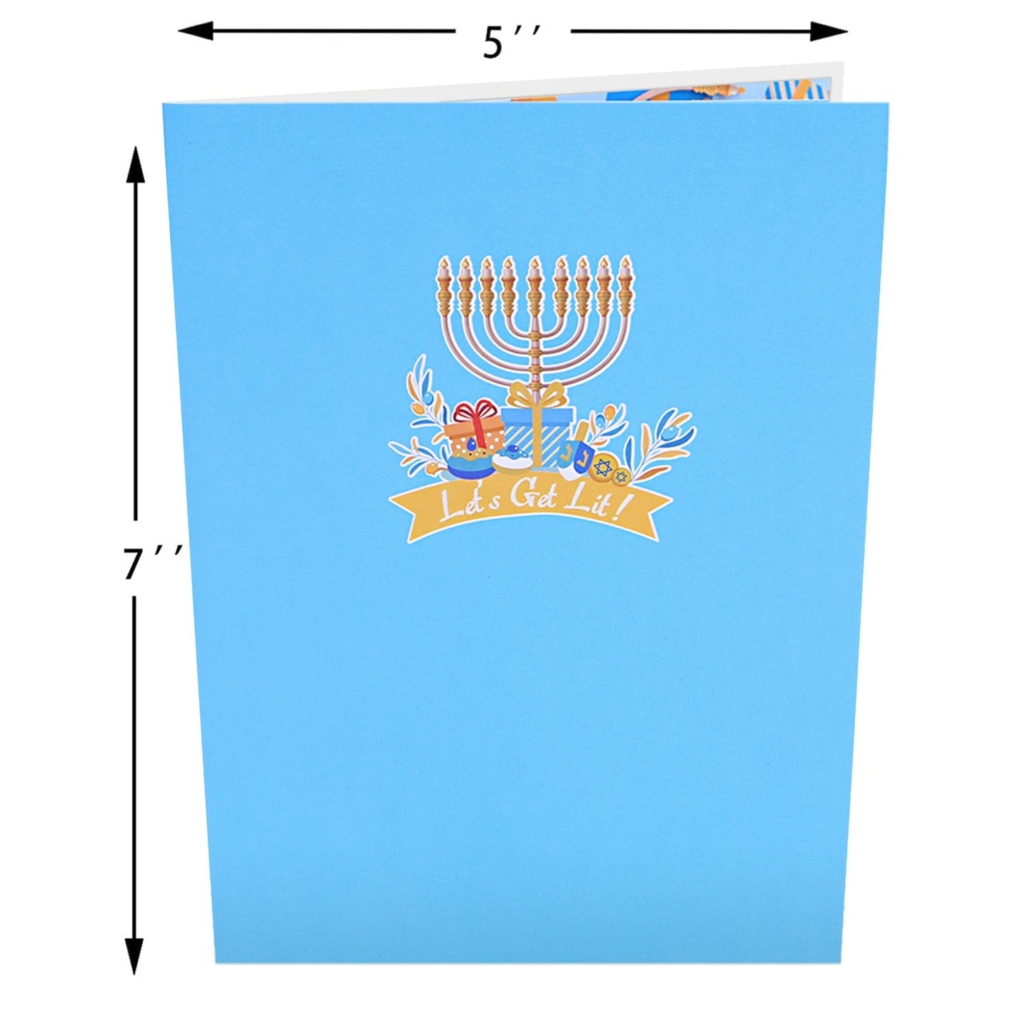 Happy Hanukkah Pop-Up Card