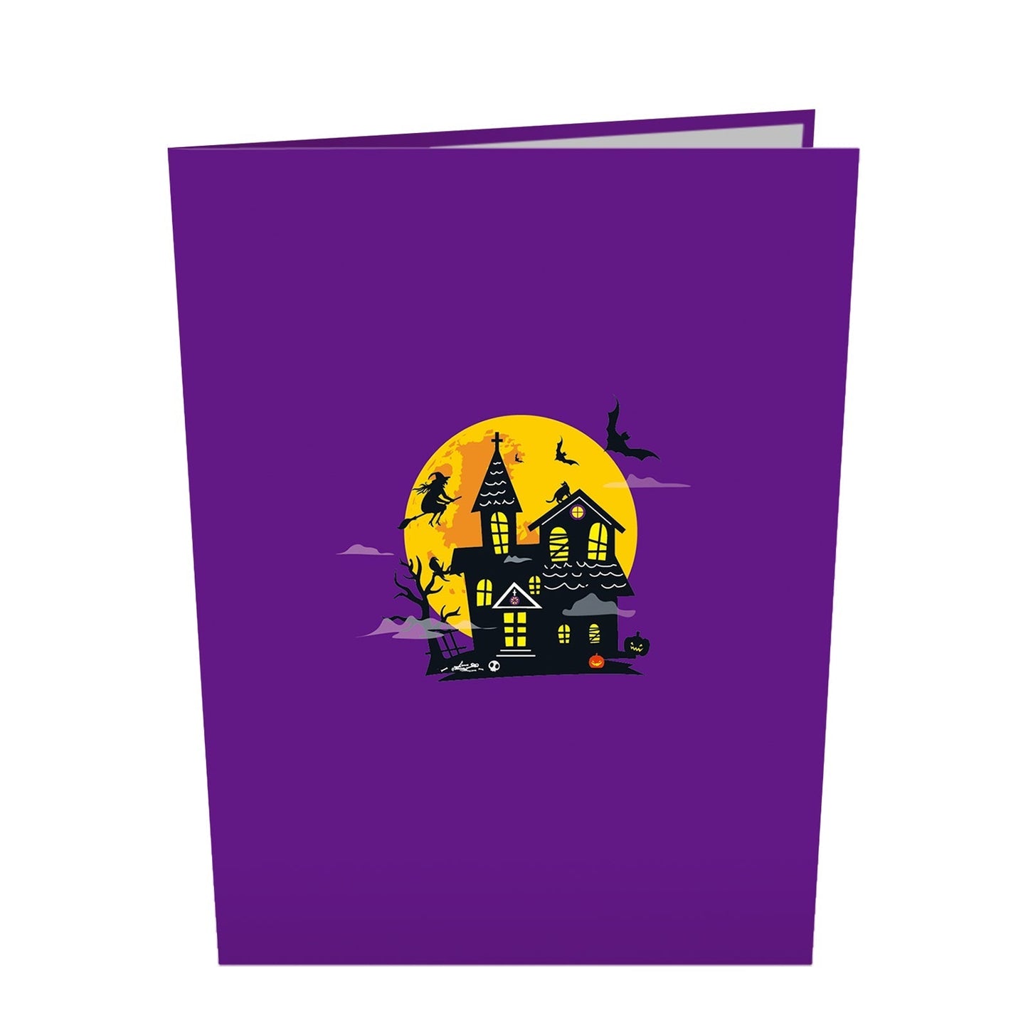 Halloween Haunted House 3D Pop-Up Card