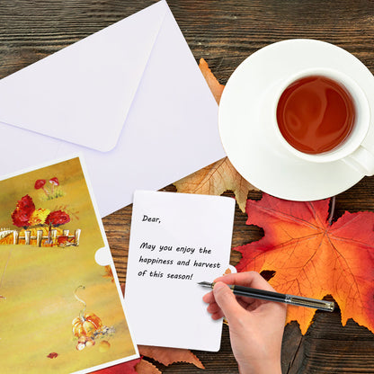 Pumpkin Wheelbarrow Pop-Up Card