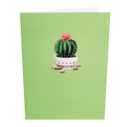 Ball-shaped Cactus Pop-Up Card