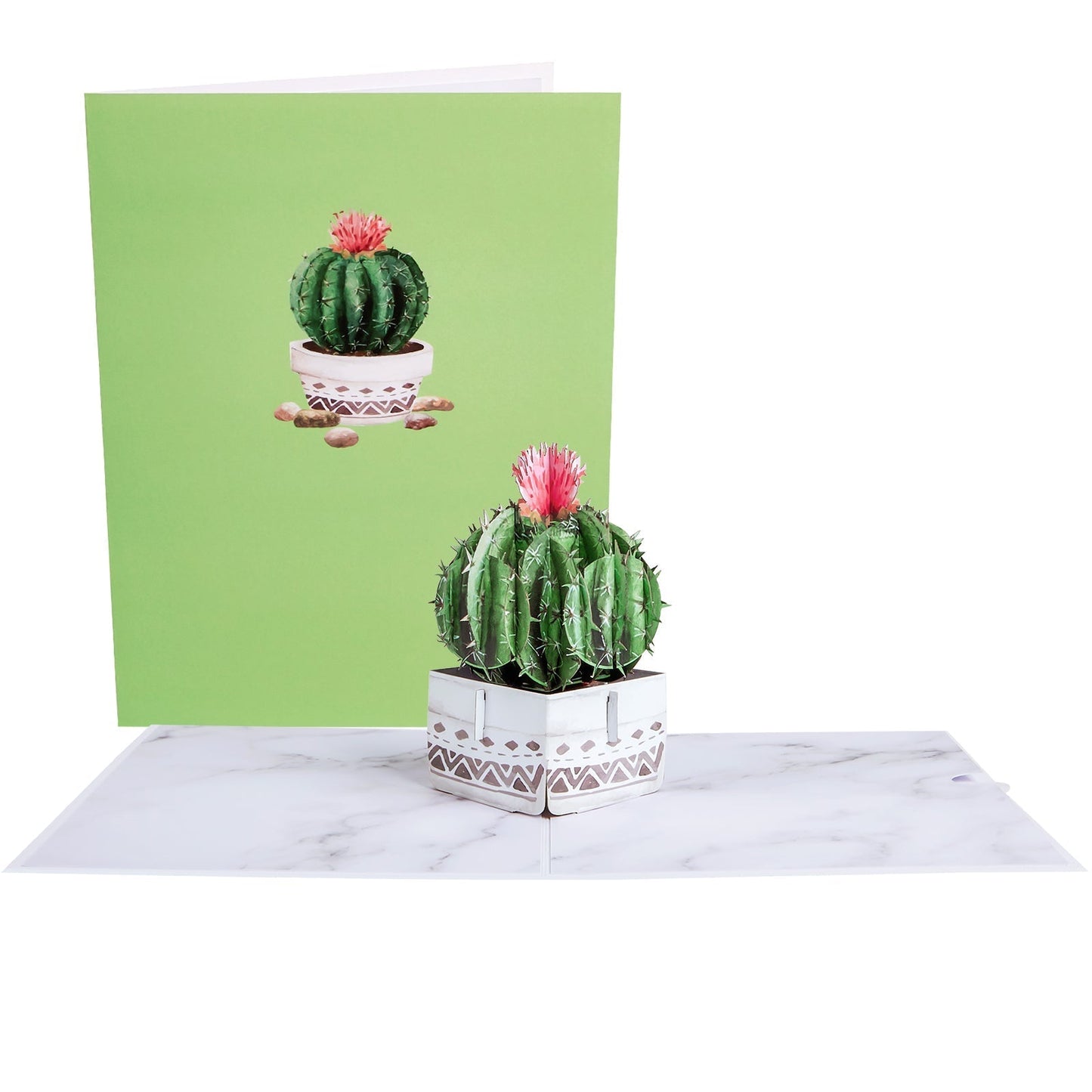 Ball-shaped Cactus Pop-Up Card