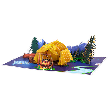 Camping Pop-Up Card