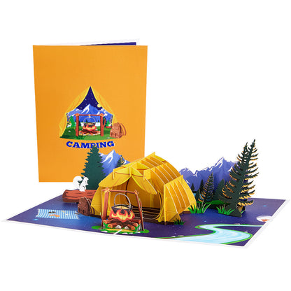 Camping Pop-Up Card