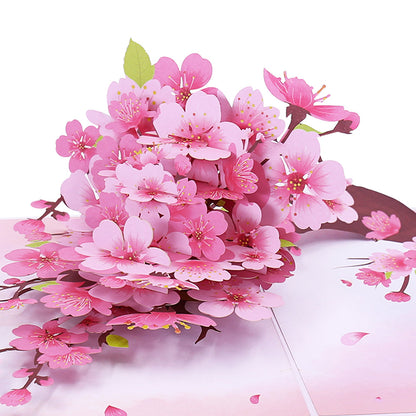 Cherry Blossom Pop-Up Card