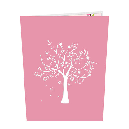 Cherry Blossom Pop-Up Card