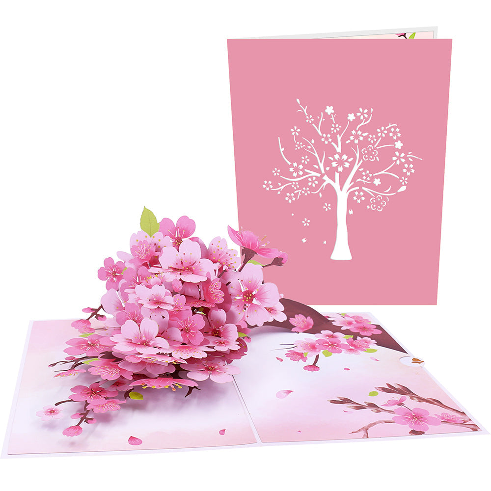 Cherry Blossom Pop-Up Card