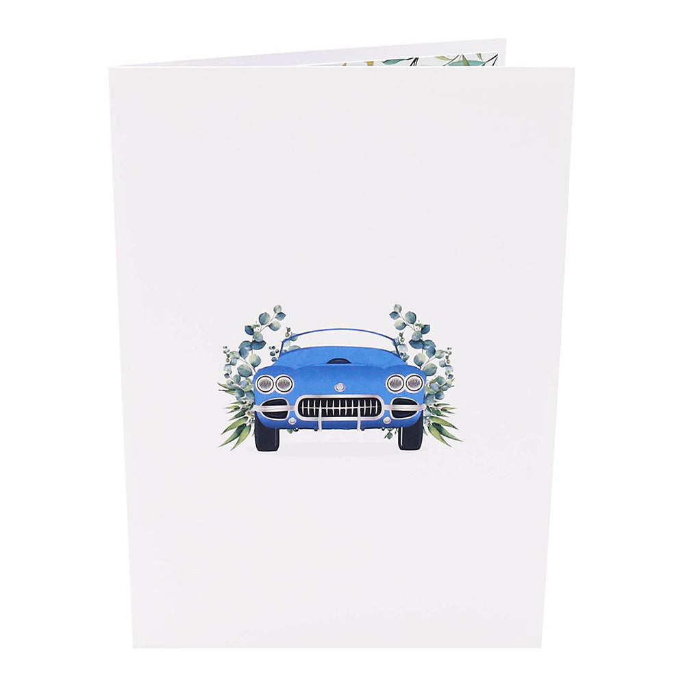 Classic Car Pop-Up Card