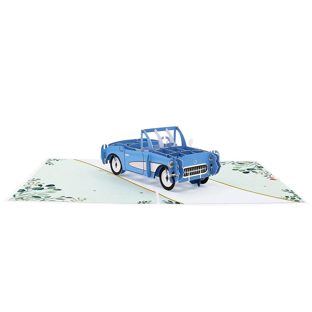 Classic Car Pop-Up Card