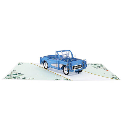 Classic Car Pop-Up Card