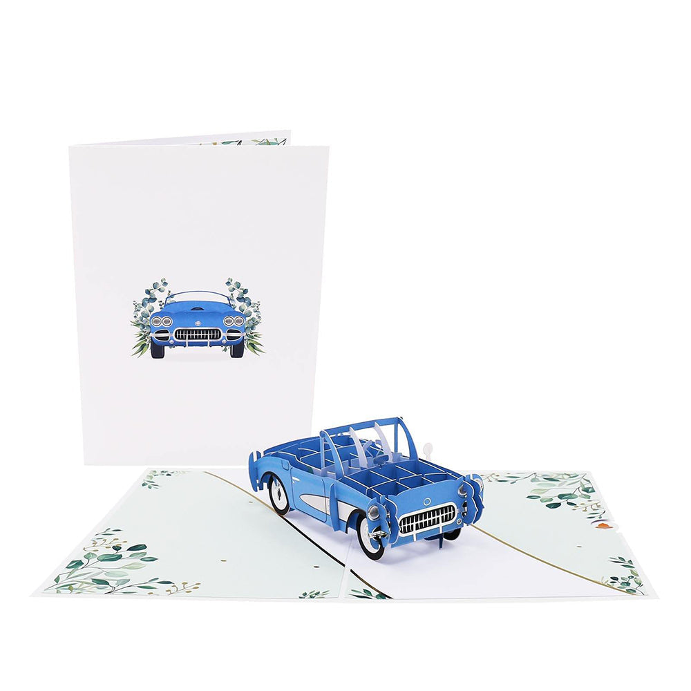 Classic Car Pop-Up Card