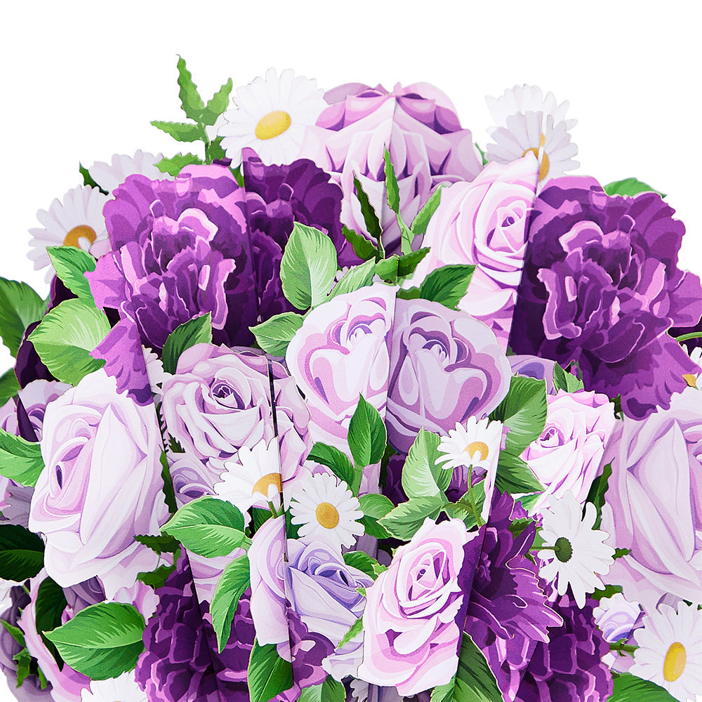 Color Me Purple Pop-up Flower