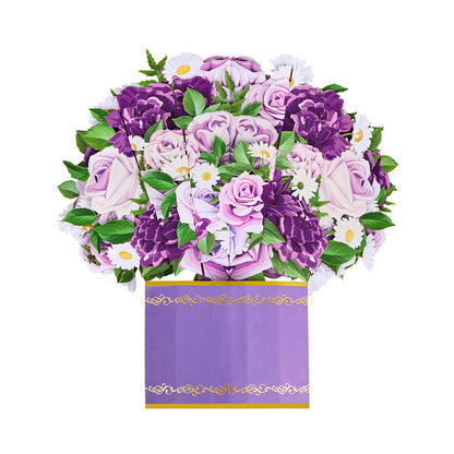 Color Me Purple Pop-up Flower