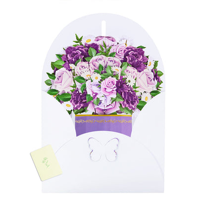 Color Me Purple Pop-up Flower