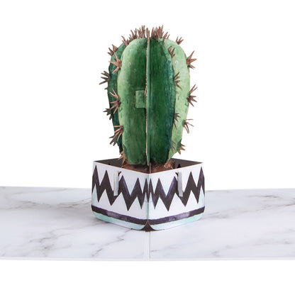 Columnar Cactus Pop-Up Card