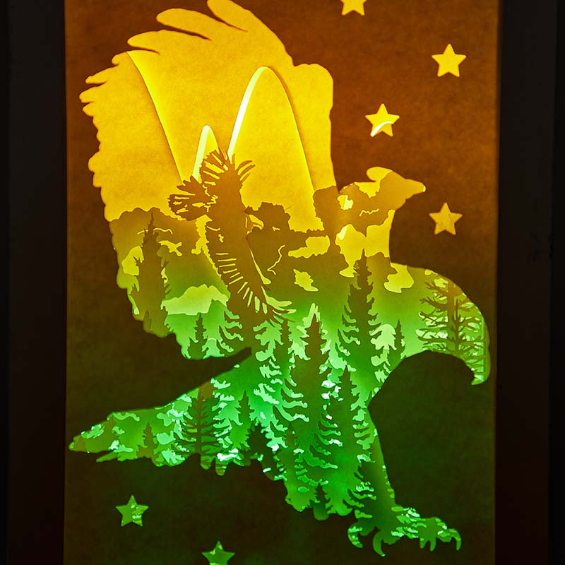 Eagle3DPaperCutLightBox4