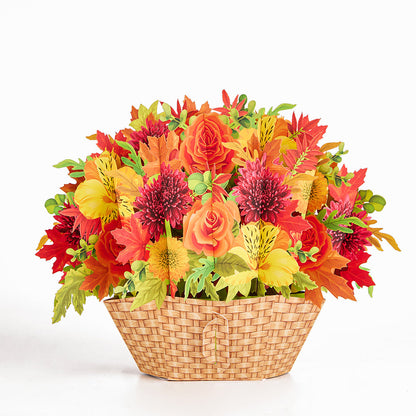 Hello Fall Flower Basket