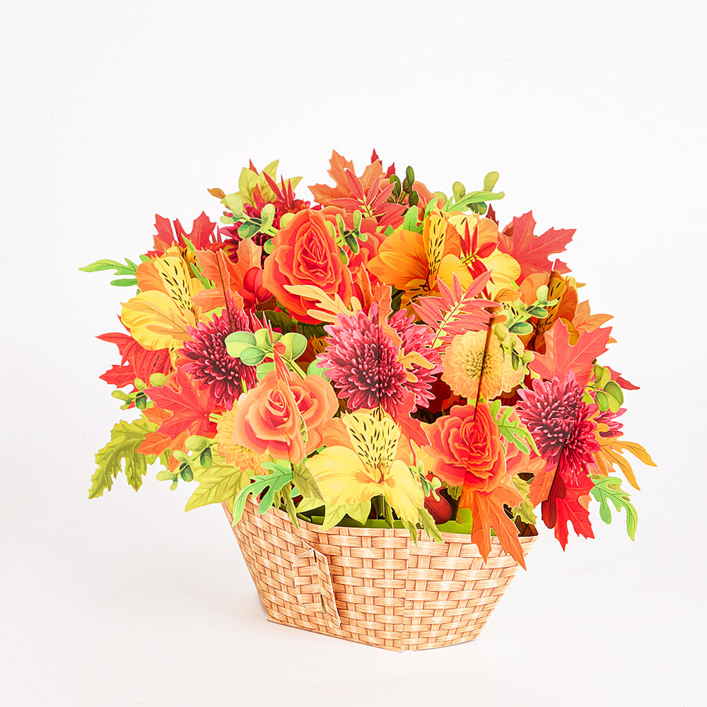 Hello Fall Flower Basket