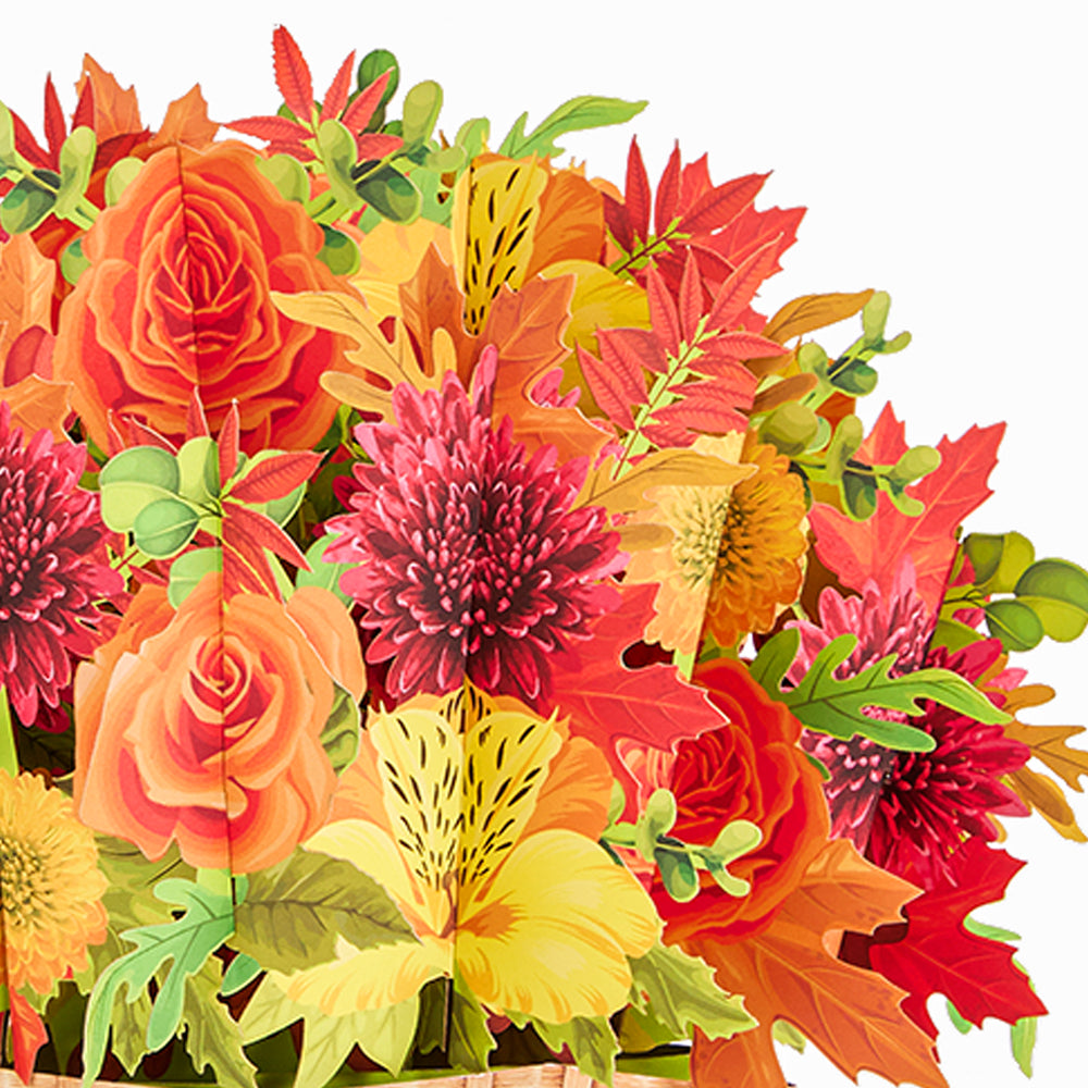 Hello Fall Flower Basket