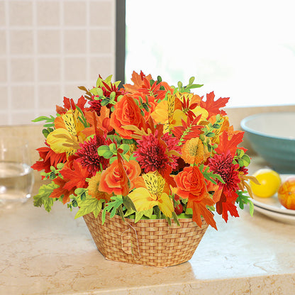 Hello Fall Flower Basket