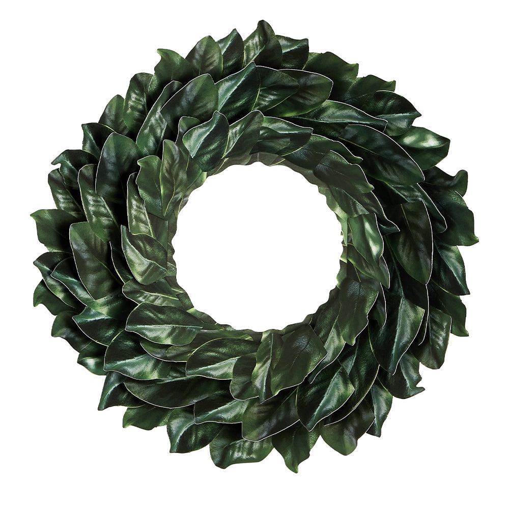 Magnolia Leaves Wreath