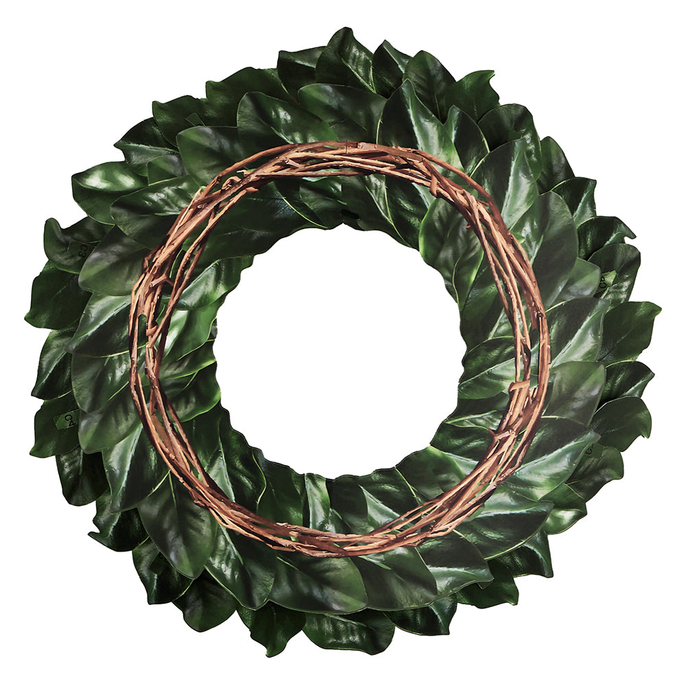 Magnolia Leaves Wreath