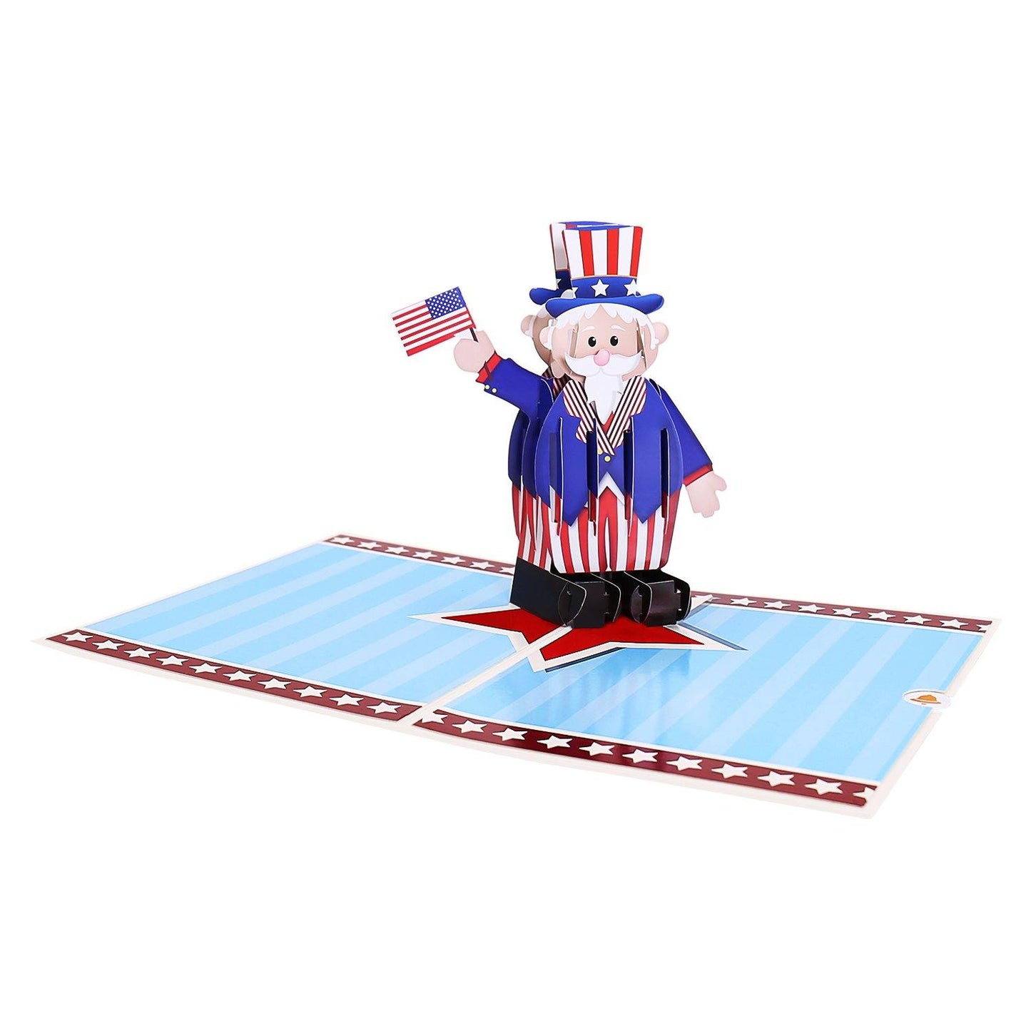 Uncle Sam Pop Up Card