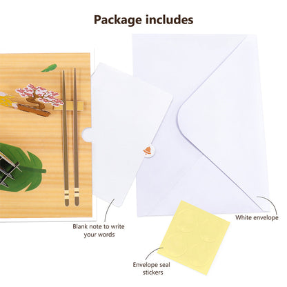 Sushi and Soy Pop-Up Card