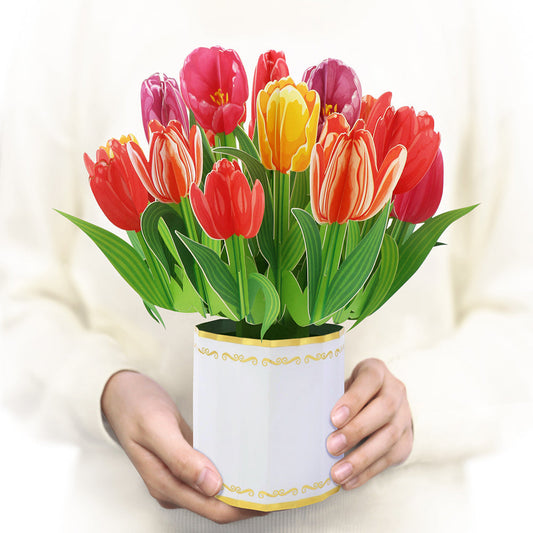 Tulips Flower Bouquet