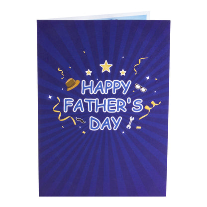 World's Greatest Dad Pop Up Card