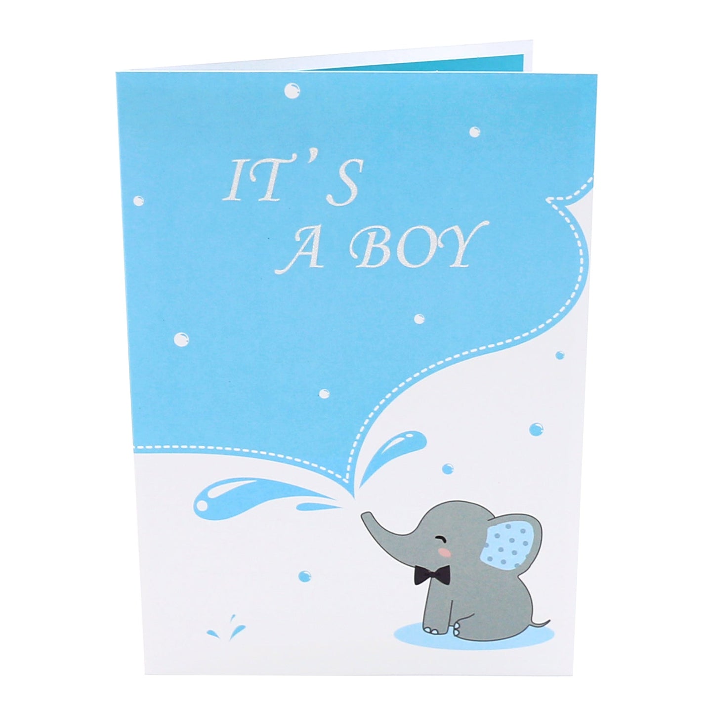 Boy Elephant Pop-Up Card