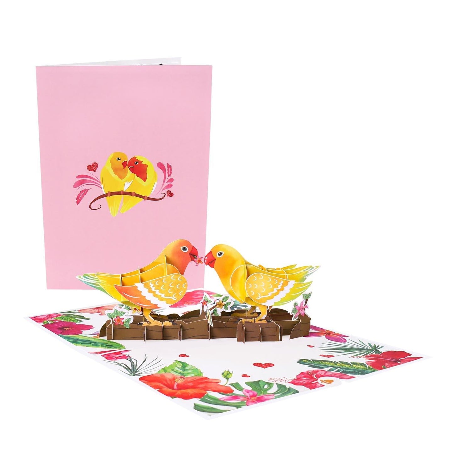 Love Birds Pop-Up Card