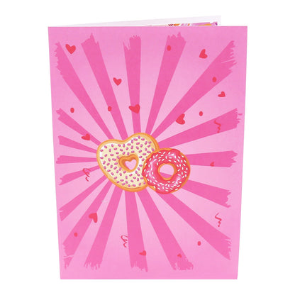 Sweet Donuts Pop-Up Card