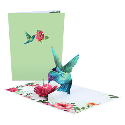 Hummingbird Pop-Up Card