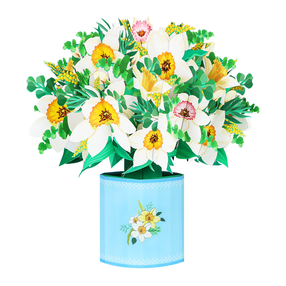 Daffodil Pop-up Flower Bouquet