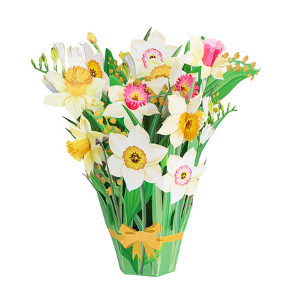 Daffodil Life Sized Bouquet