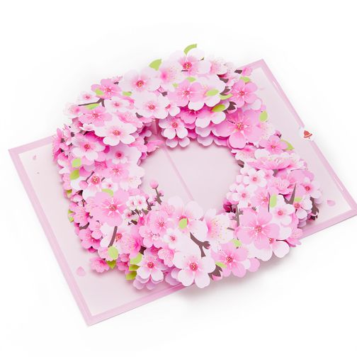 Cherry Blossom Pop Up Card