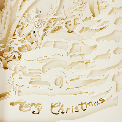 christmas-train-3d-paper-cut-shadow-box