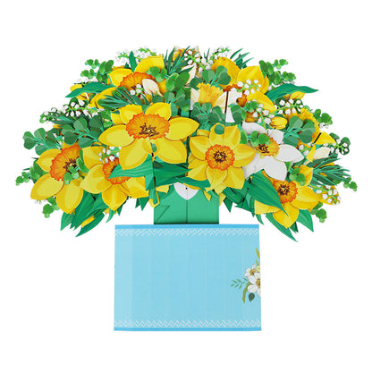 Daffodil Pop-up Flower Bouquet