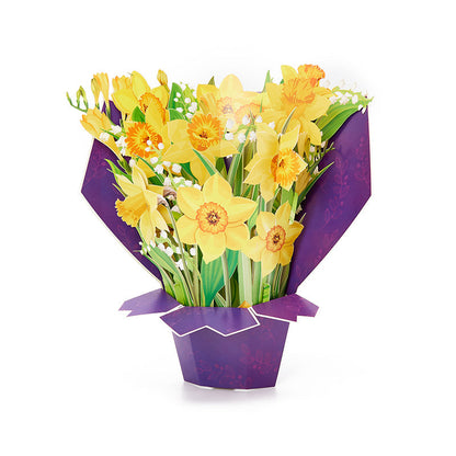 Daffodil Life Sized Bouquet